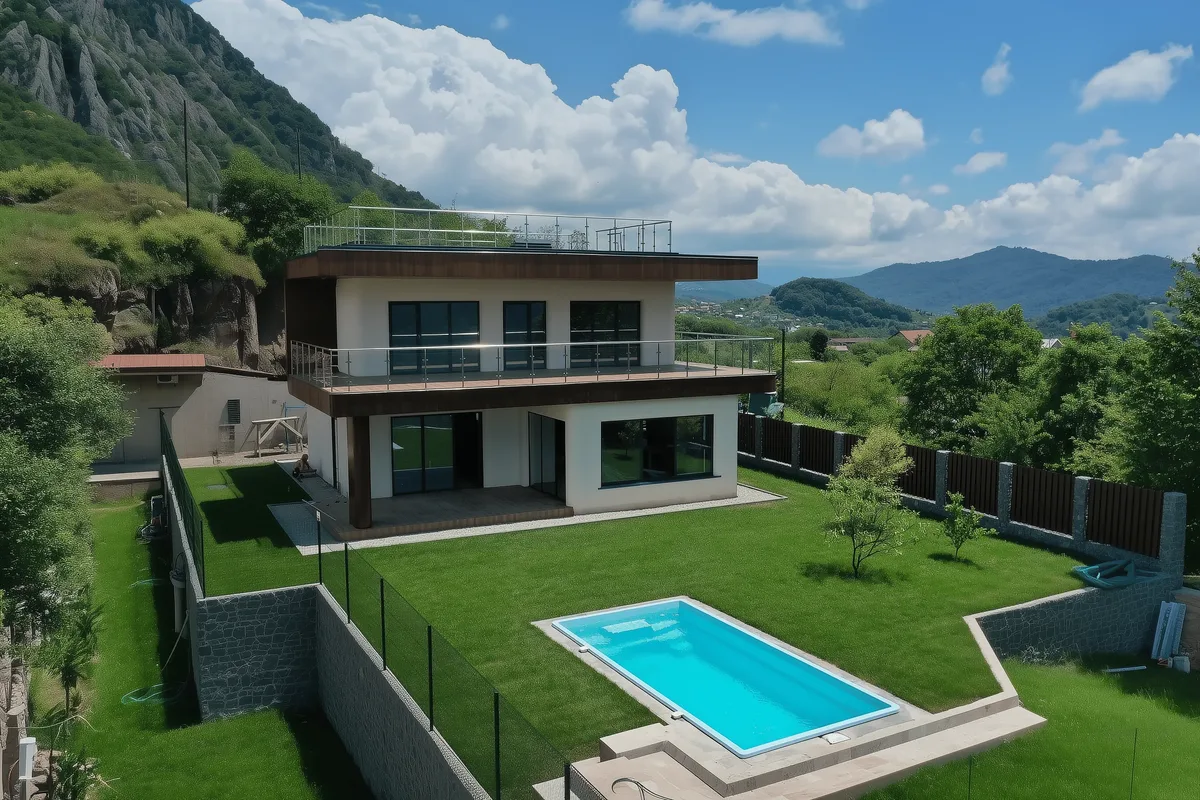 Композитный бассейн Laguna 6 — визуализация в Брянске