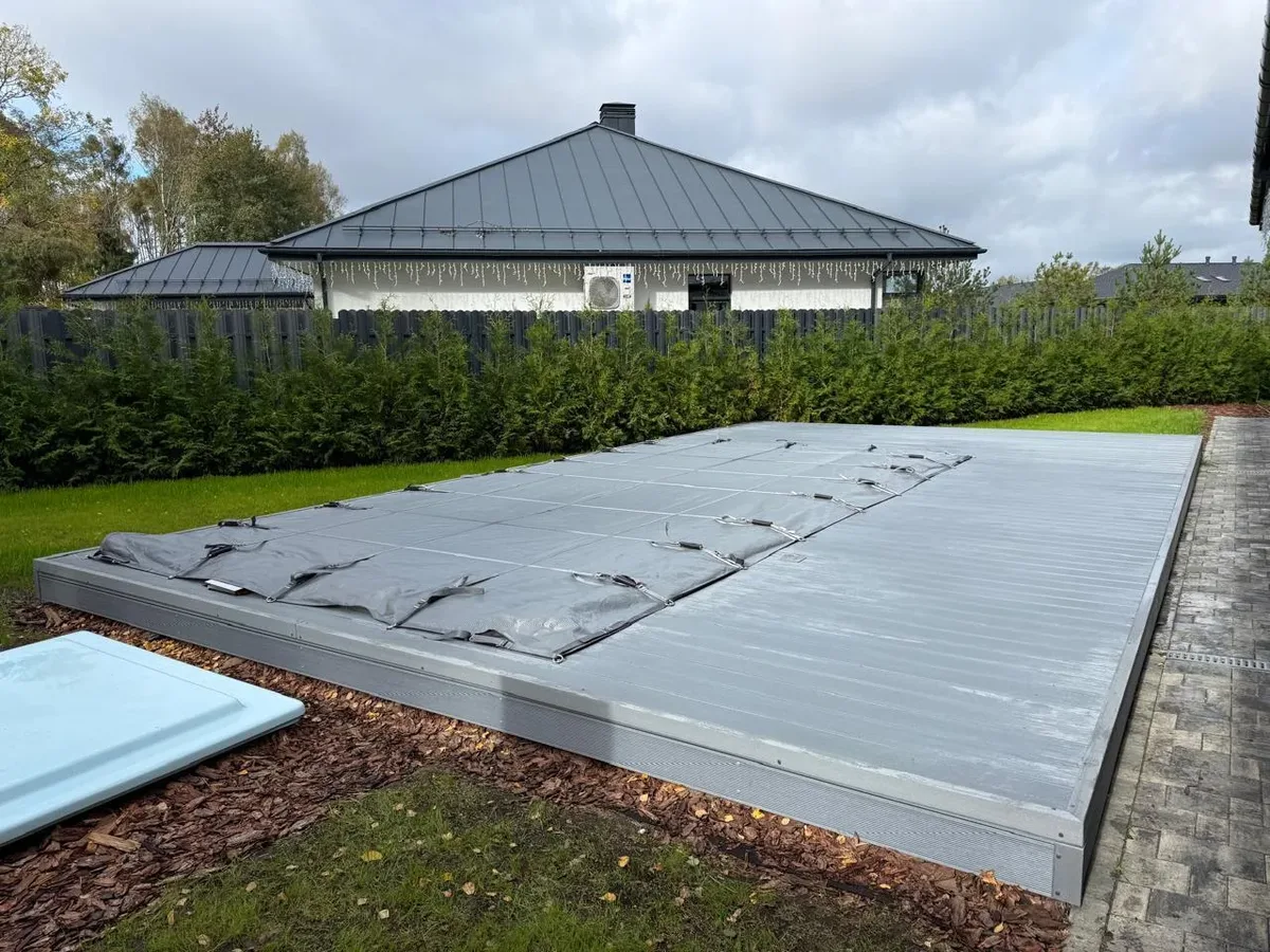 Покрывало Laguna Cover Mesh — установка в Брянске