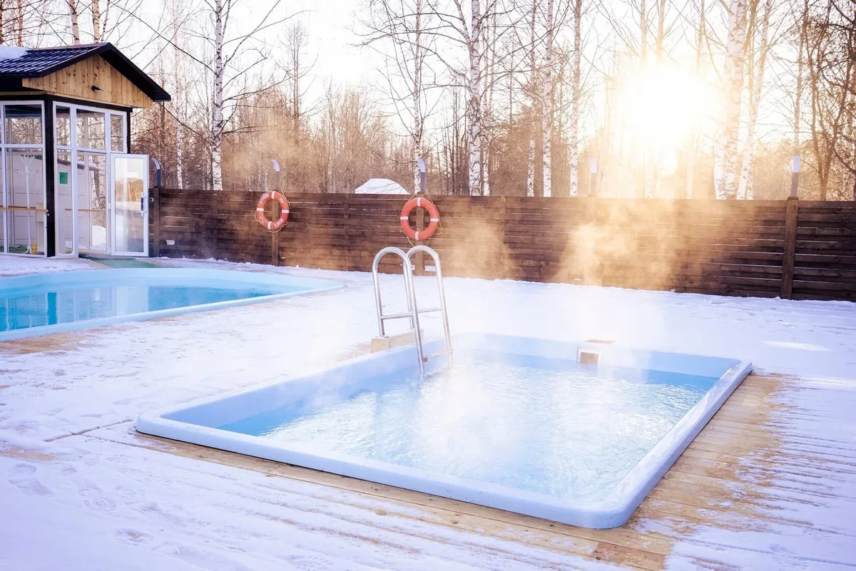 Композитный бассейн Laguna 4 — установка в Брянске