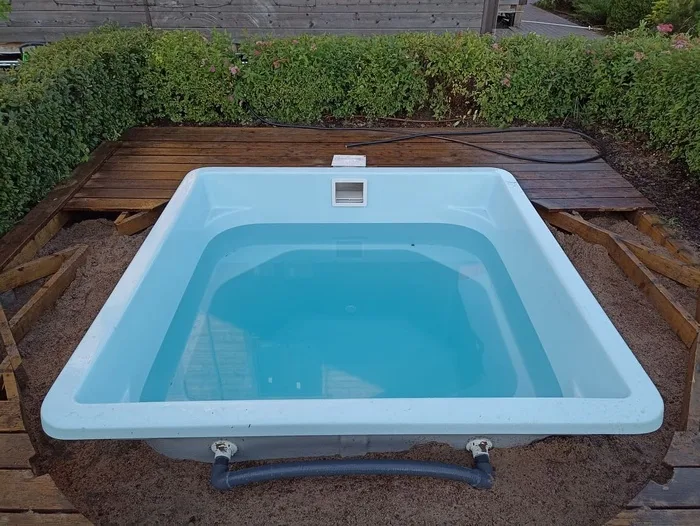 Композитная купель Laguna 2 — установка в Брянске