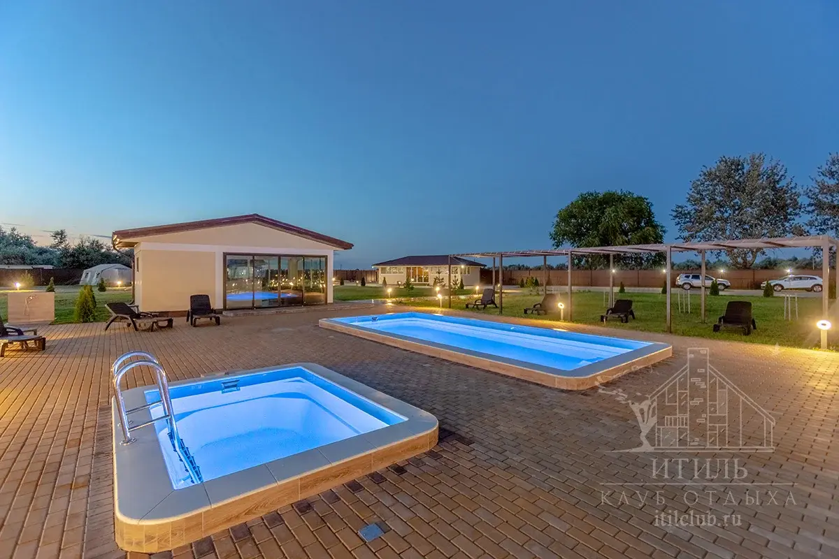 Композитная купель Laguna 3 — установка в Брянске